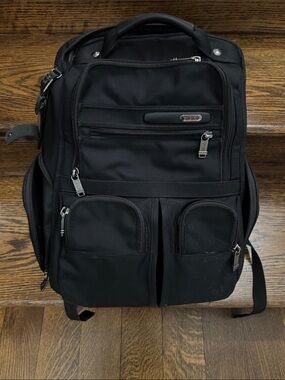 TUMI BLACK BACKPACK